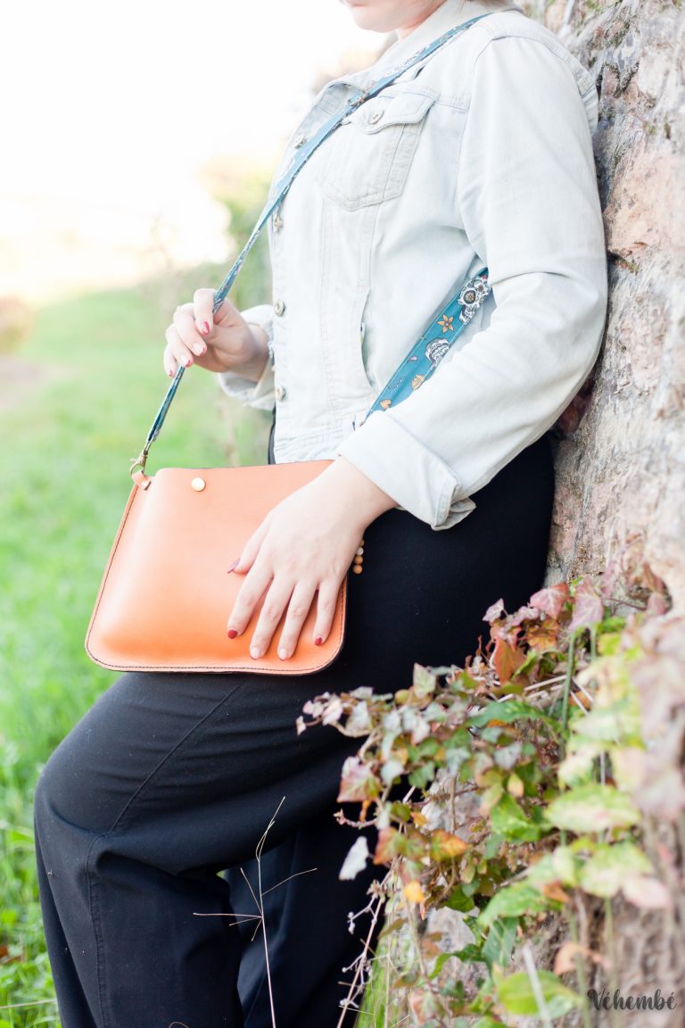 sac tannage végétal porté épaule