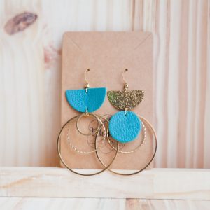 Boucles Asymétriques "Ronds Inversés"