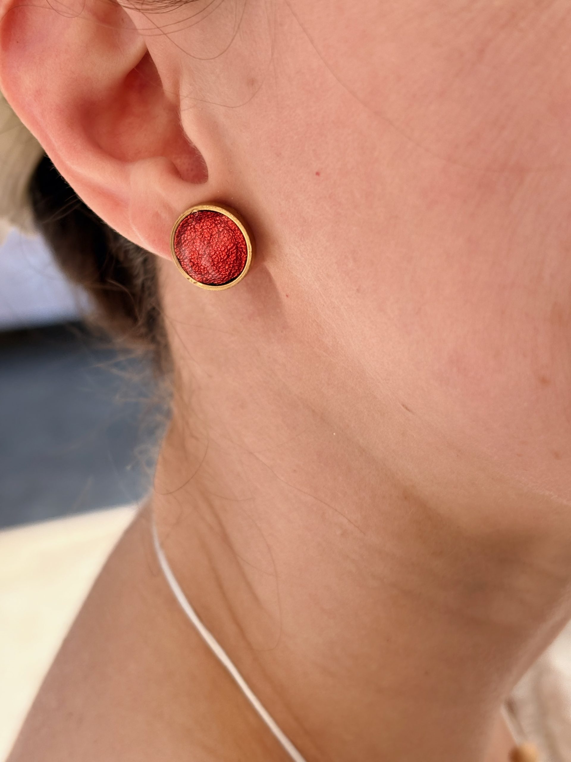 Puces d'Oreilles en Cuir - pucinette